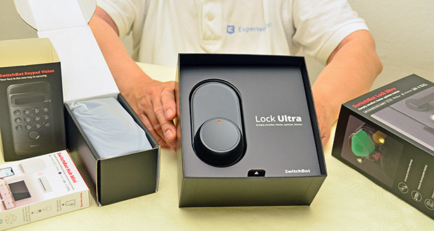 SwitchBot Lock Ultra Vision Touch Combo