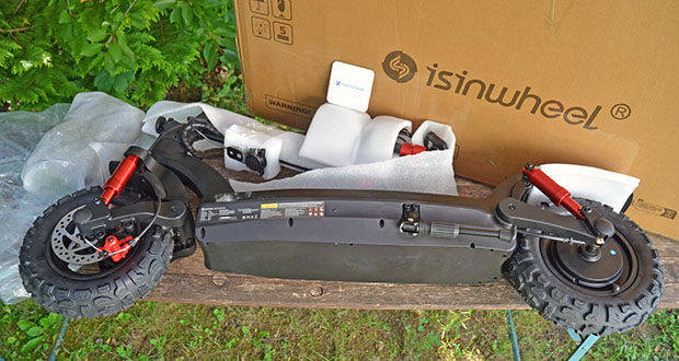 isinwheel GT2 Elektroroller im akuellen Verbrauchertest