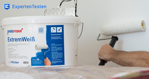 Preismaxx ExtremWeiß Wandfarbe im akuellen Verbrauchertest