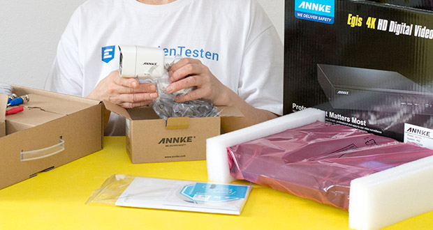 Überwachungskamera Annke BE500 Test Annke BE500 Überwachungskamera im neuesten Praxistest