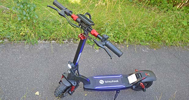isinwheel GT2 Elektroroller im akuellen Verbrauchertest