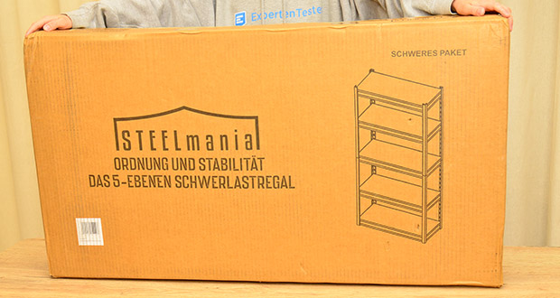 STEELmania Schwerlastregal im akuellen Verbrauchertest