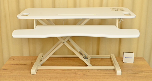 Worktrainer UPdesk Cross Large Sitz Steh Erhöhung Gasfeder im Test