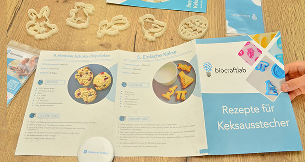 Biocraftlab Keksausstecher Ostern Herzform Kuchen im akuellen Verbrauchertest