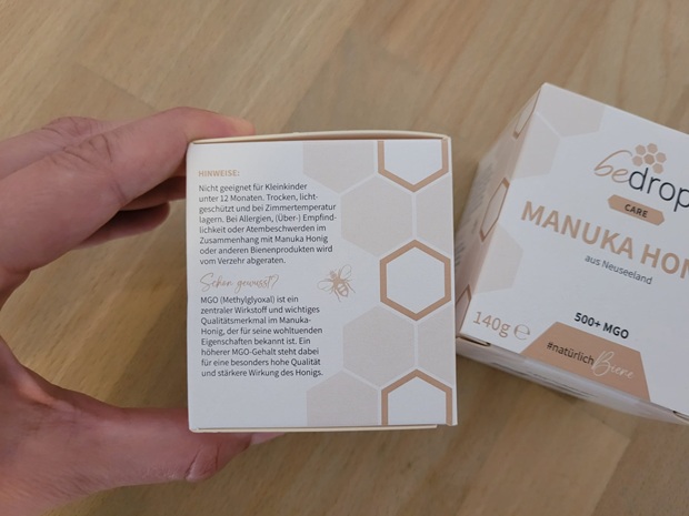 Bedrop_Manuka Honig MGO 500+