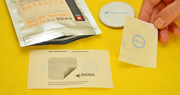 SWISS FX CBD Pflaster Crosstape Gitterpflaster im akuellen Verbrauchertest