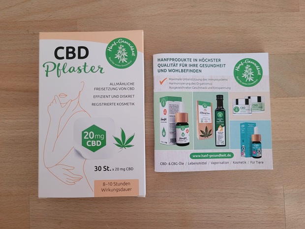 Hanf-Gesundheit_CBD Pflaster