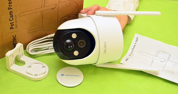 PetTec Cam Free'n 360 Wifi Überwachungskamera für außen im akuellen Verbrauchertest