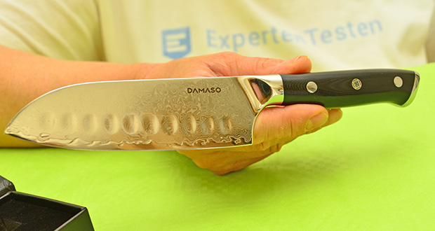 DAMASO Santoku Damastmesser im akuellen Verbrauchertest