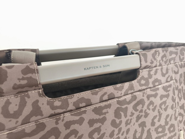 Kapten & Son_Vaasa Shopping Basket Leo Dark Brown