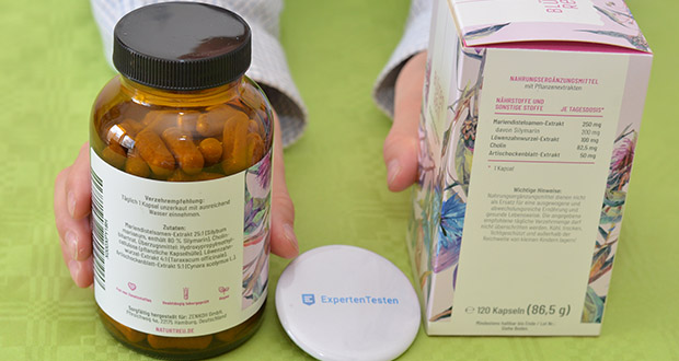 Naturtreu Bluetenrein Leber Komplex im akuellen Verbrauchertest