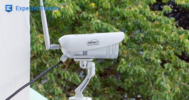 Überwachungskamera upCam Tornado Test upCam Tornado Überwachungskamera im neuesten Praxistest