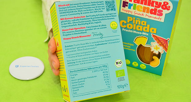 Franky Friends Veganer Snack im akuellen Verbrauchertest