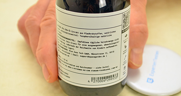 Spacegarden OMEGA 3 Fischölkapsel im akuellen Verbrauchertest