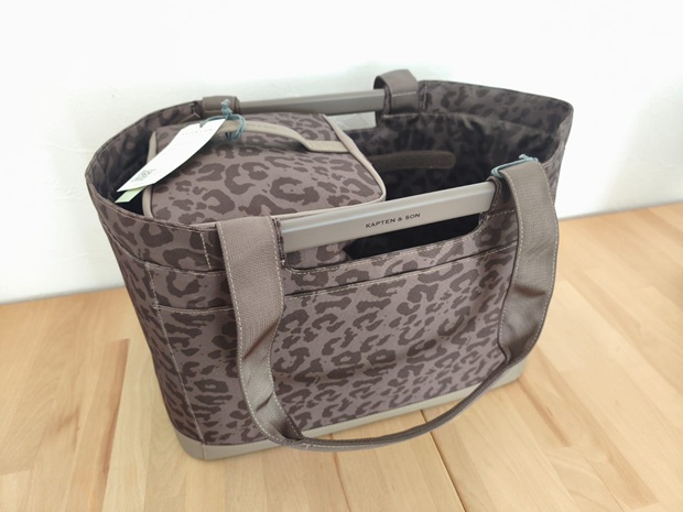 Kapten & Son_Vaasa Shopping Basket Leo Dark Brown