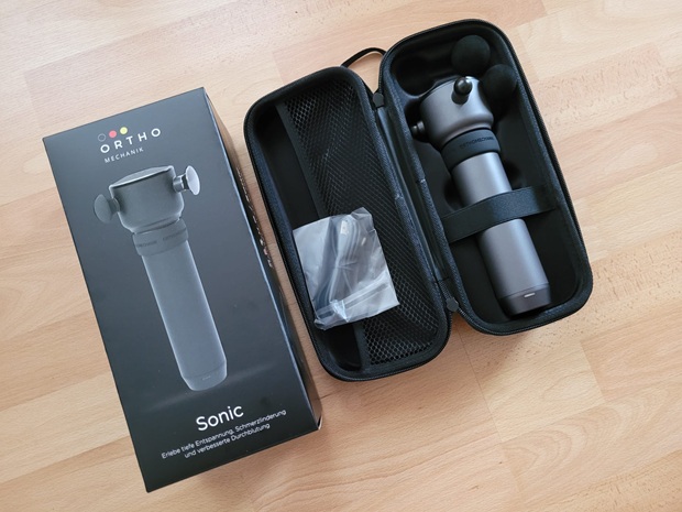 OrthoMechanik_Sonic Hochfrequenz-Schallwellen-Massagegerät Massagepistole Set im akuellen Verbrauchertest