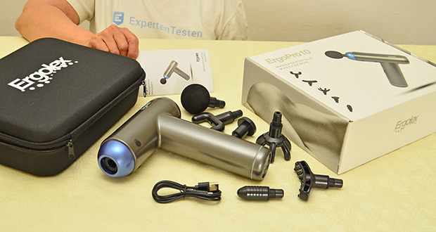Ergolex ErgoPro 10 Massagepistole im akuellen Verbrauchertest