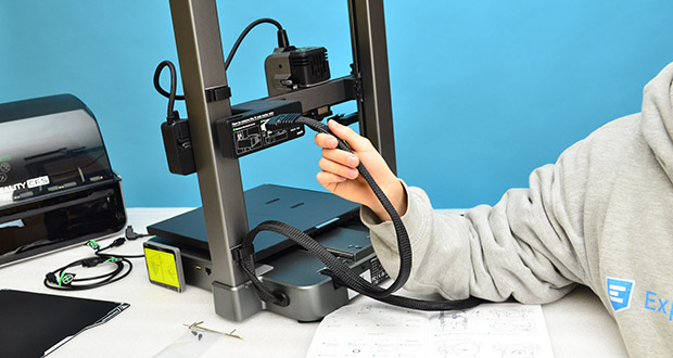 Creality Hi Combo 3D Drucker in der neuesten Teststrecke