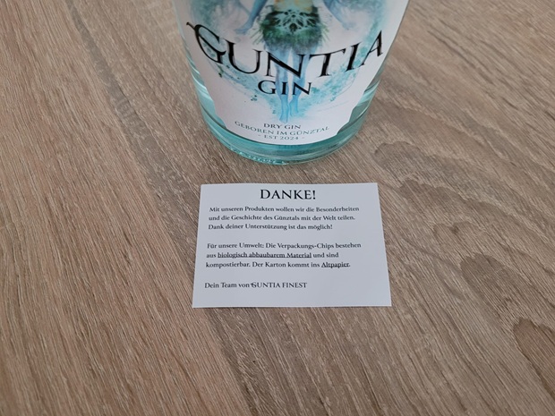 Gin Guntia_Gin Test Guntia_Gin Gin im neuesten Praxistest