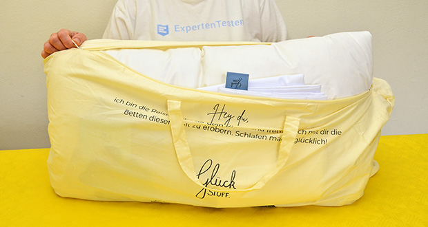 Glückstoff 80x80 Kopfkissen im akuellen Verbrauchertest