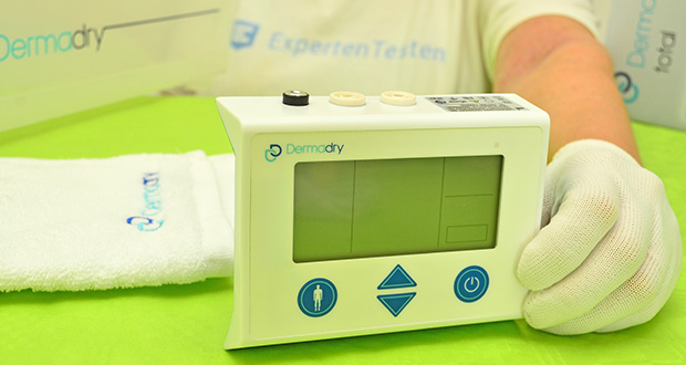 Dermadry Total Iontophoresegerät im akuellen Verbrauchertest