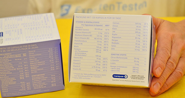 amitamin Fertil F Phase 2 Schwangerschaftsvitamine im akuellen Verbrauchertest