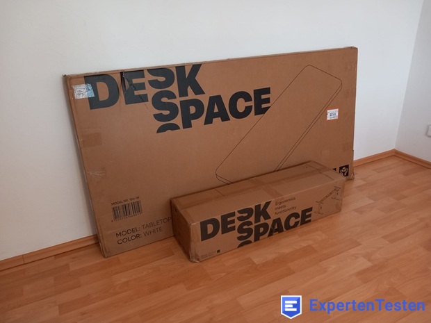 DESKSPACE_PRO PLUS Höhenverstellbarer Schreibtisch in der neuesten Teststrecke