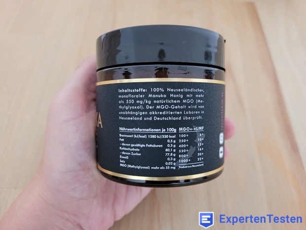 PowerFabrik_Manuka Honig MGO 550+