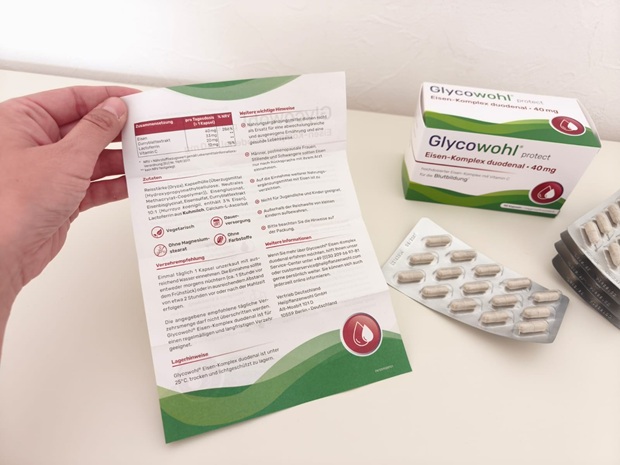 Eisenpräparat Glycowohl_Eisen-Komplex duodenal Test Glycowohl_Eisen-Komplex duodenal Eisenpräparat im neuesten Praxistest