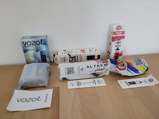 FOGSMOKE_Al Fakher, Vozol Vista Plug & Starbuzz Stack-N Play