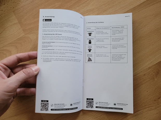 OrthoMechanik_Sonic Hochfrequenz-Schallwellen-Massagegerät