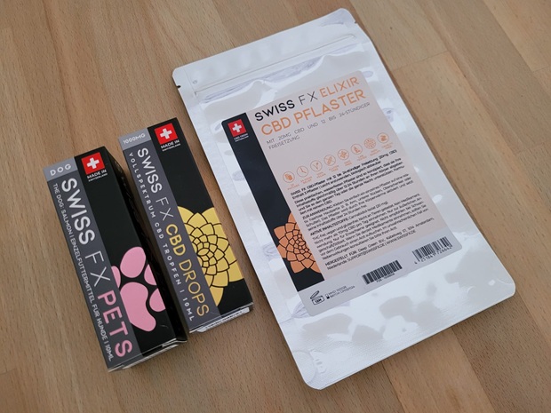 SWISS FX_CBD Öl Hund, CBD Öl & CBD Pflaster