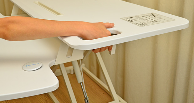 Worktrainer UPdesk Cross Large Sitz Steh Erhöhung Gasfeder im Test