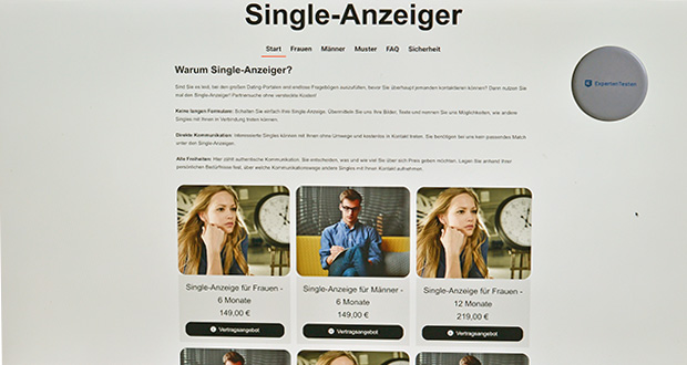 Single-Anzeiger