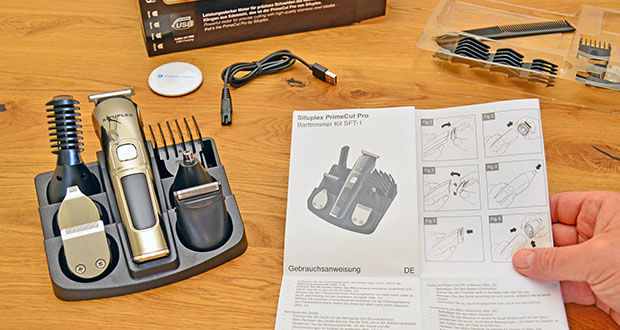 Sifuplex SFT-1 PrimeCut Pro Barttrimmer im akuellen Verbrauchertest