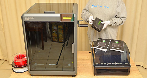Creality K2 Plus Combo 3D Drucker in der neuesten Teststrecke
