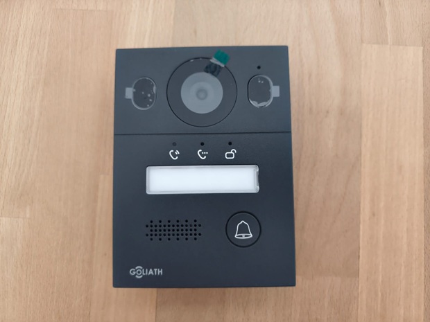 Video Türsprechanlage Goliath_Basic Test Goliath_Basic Video Türsprechanlage im neuesten Praxistest