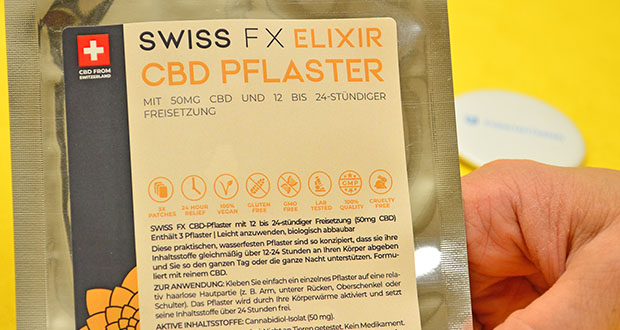 SWISS FX CBD Pflaster Crosstape Gitterpflaster im akuellen Verbrauchertest
