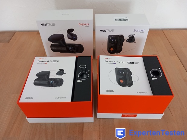 VANTRUE_N4S & S1 PRO MAX Dashcam im akuellen Verbrauchertest