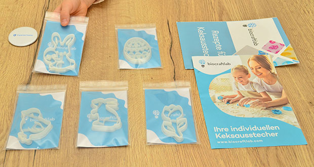 Biocraftlab Keksausstecher Ostern Herzform Kuchen im akuellen Verbrauchertest