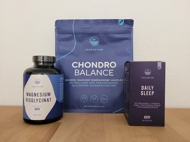 True Nature_Chondro Balance, Daily Sleep & Magnesium Bisglycinat