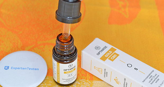 Optarise Gold CBD Öl 5 % im akuellen Verbrauchertest