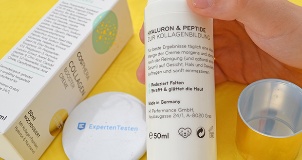 Cosphera Booster Kollagen im akuellen Verbrauchertest