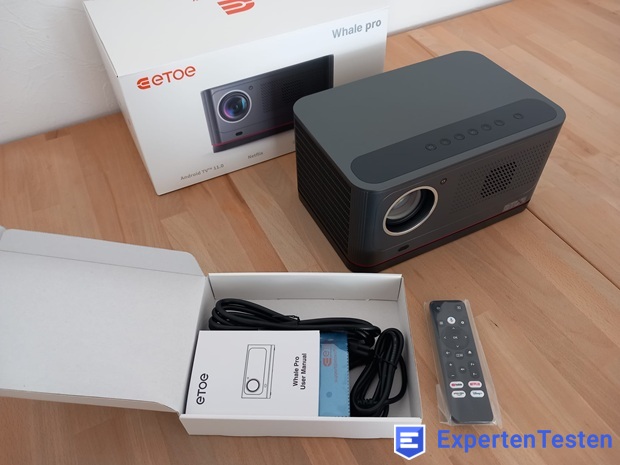 ETOE_Whale Pro Projektor_RTL 4k Beamer im akuellen Verbrauchertest
