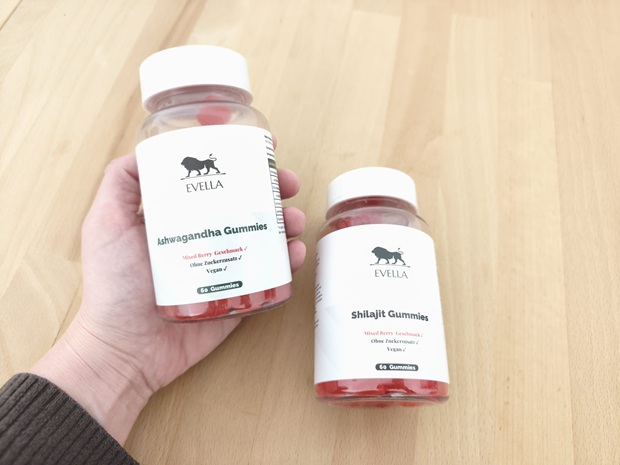 EVELLA_Shilajit & Ashwagandha Gummies