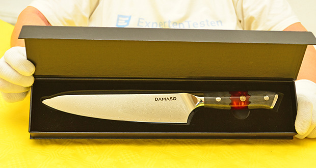 DAMASO Red Ash Damastmesser im akuellen Verbrauchertest