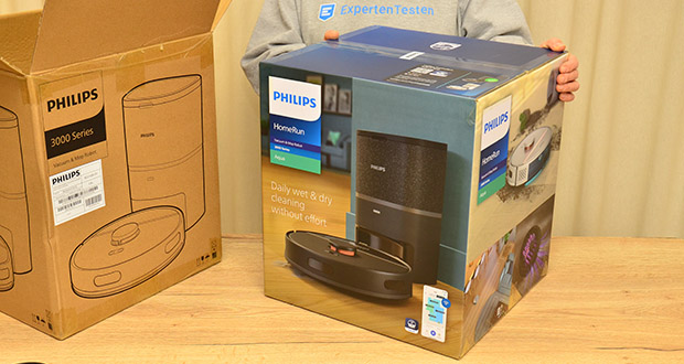Philips Homerun 3100 Staubsaugerroboter mit Absaugstation im akuellen Verbrauchertest