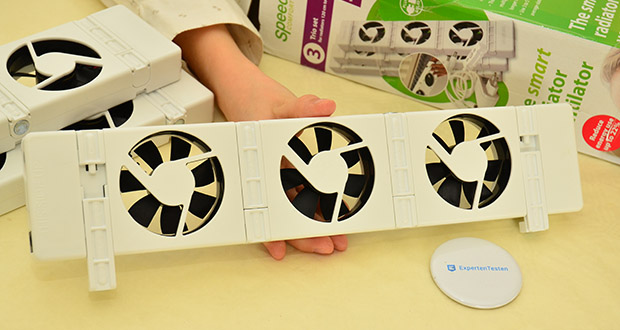 Speedcomfort Heizkörperventilator im akuellen Verbrauchertest