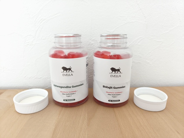 EVELLA_Shilajit & Ashwagandha Gummies