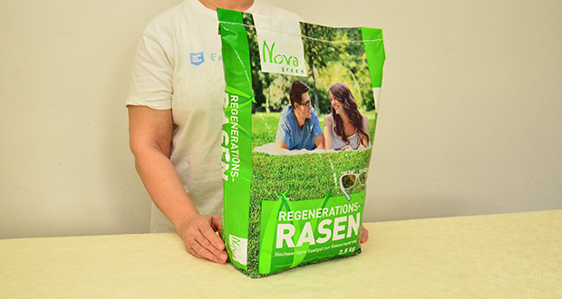 NovaGreen Reparaturrasen im akuellen Verbrauchertest
